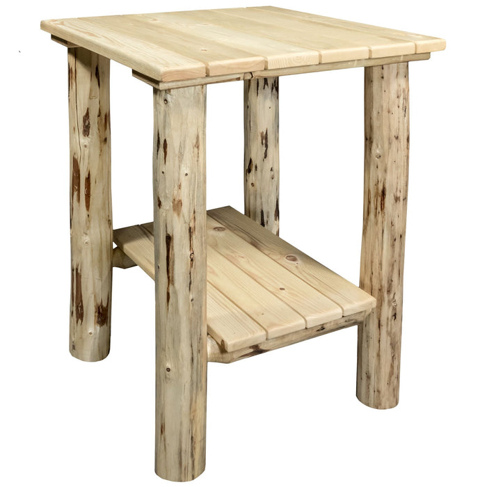 Montana Woodworks Montana Exterior End Table Exterior Stain Outdoor MWENSV 661890424811