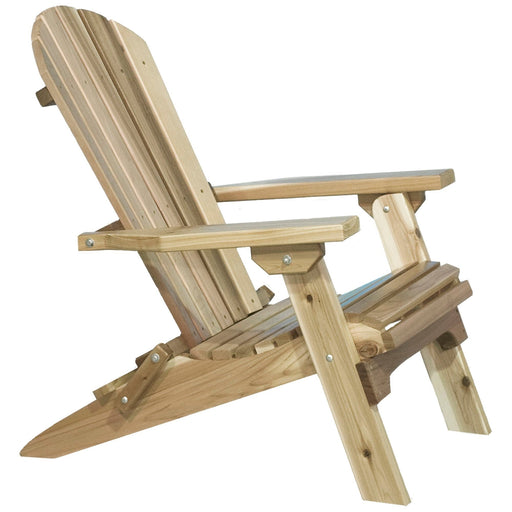 Montana Woodworks Western Red Cedar Adirondack Chair Ready to Finish Outdoor MWAC 661890410685