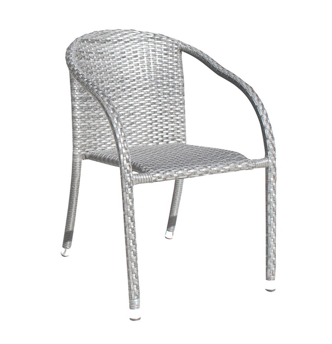 Panama Jack Athens Stackable Woven Armchair Without Chushion Chair 895-1147-WW 193574049435