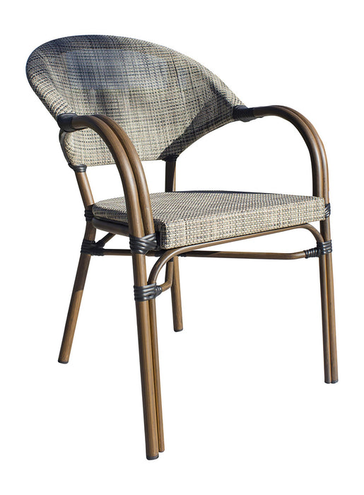 Panama Jack Brookwood Stackable Bamboo Look Chair Chair 899-1639-BRW 193574054620