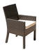 Panama Jack Fiji Stackable Armchair Standard Chair 901-3347-ATQ-AC-CUSH 193574183238