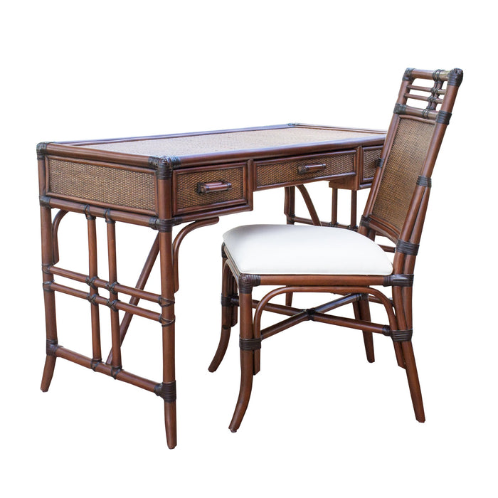 Panama Jack Palm Cove 2 PC Desk w/Chair Set Standard Chair & Desk Set 1102-5655-ATQ-GL-2PC 193574107319
