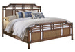 Panama Jack Palm Cove King Complete Bed King Bedroom Sets 1102-5647-ATQ-KB 811759029637