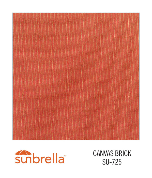 Panama Jack Panama Jack Bridgehampton Barstool Sunbrella Canvas Brick Bar Stools PJO-1701-GRY-BS-CUSH/SU-725 193574128260