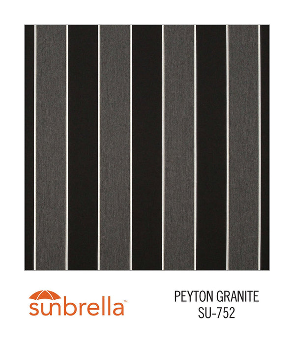 Panama Jack Panama Jack Bridgehampton Barstool Sunbrella Peyton Granite Bar Stools PJO-1701-GRY-BS-CUSH/SU-752 193574128499