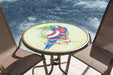 Panama Jack Panama Jack Cafe 3 PC Parrot High back Sling Bistro Set Bistro Sets PJO-9001-ESP-3DH-BTP 811759029576