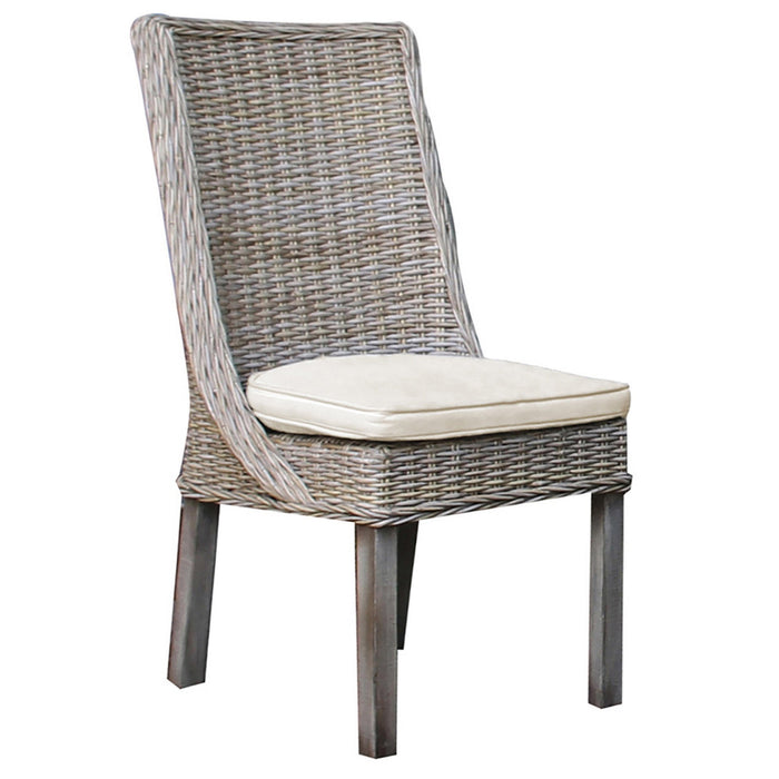 Panama Jack Panama Jack Exuma Side Chair with Cushion Standard Chair PJS-3001-KBU-SC 811759021143