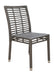 Panama Jack Panama Jack Graphite Stackable Side Chair Without Cushion Chair PJO-1601-GRY-SC 811759026957