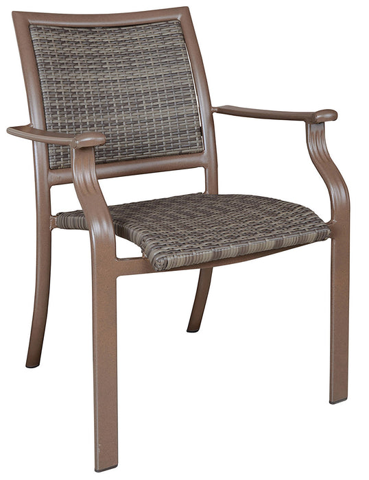 Panama Jack Panama Jack Island Cove Woven Stackable Armchair Chair PJO-8001-ESP-WA 857465002595