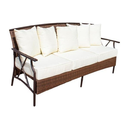 Panama Jack Panama Jack Key Biscayne Woven Sofa with Cushions Standard Sofa PJO-7001-ATQ-SF 857465002878