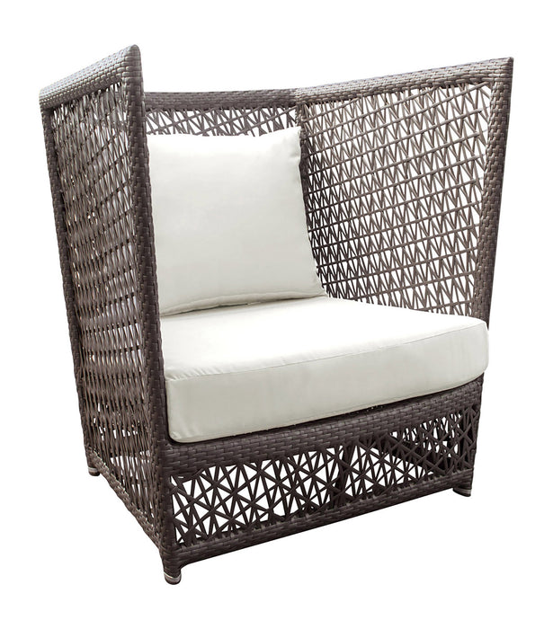 Panama Jack Panama Jack Maldives Lounge Chair with Cushions Standard Lounge Chair PJO-1801-GRY-LC 811759029941