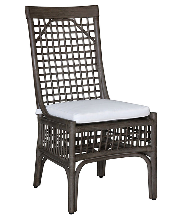 Panama Jack Panama Jack Millbrook Side Chair with Cushion Standard Chair PJS-7001-KBU-SC 193574025262
