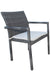 Panama Jack Panama Jack Newport Beach Stackable Armchair Standard Chair PJO-1501-GRY-AC-CUSH 193574112481