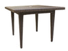 Panama Jack Panama Jack Oasis Square Table with Glass Table PJO-2201-JBP-40-GL 193574070378