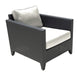 Panama Jack Panama Jack Onyx Lounge Chair with Cushions Standard Lounge Chair PJO-1901-BLK-LC 193574061598