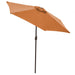 Panama Jack Panama Jack Orange 9 Ft Alum Patio Umbrella W/Crank Umbrella PJO-6001-ORG 811759026674