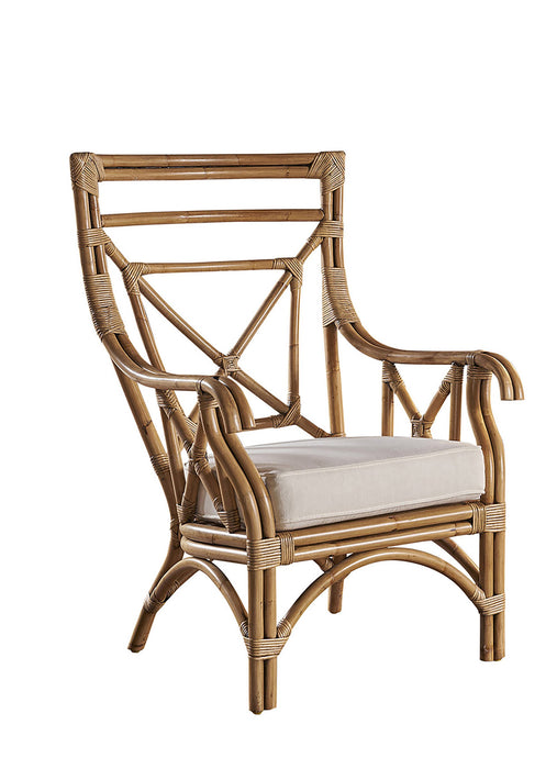 Panama Jack Panama Jack Plantation Bay Occasional Chair with Cushions Standard Chair PJS-1501-HON-OC 193574017120