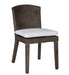 Panama Jack Panama Jack Playa Largo Side Chair with Cushion Standard Chair PJS-9001-GRY-SC 193574039726