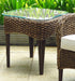 Panama Jack Panama Jack Sanibel End Table with Glass End Table PJS-1001-ATQ-ET