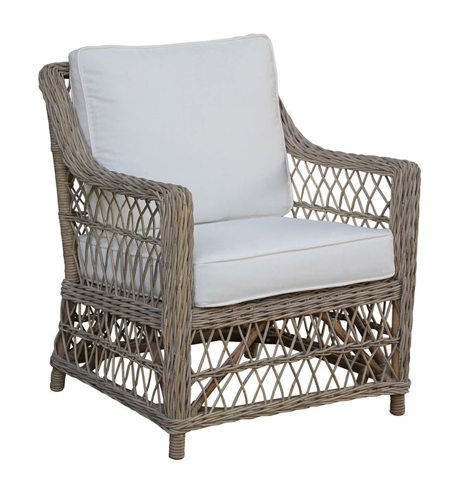 Panama Jack Panama Jack Seaside Lounge Chair with Cushions Standard Chair PJS-1201-KBU-LC 193574000849