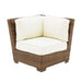 Panama Jack Panama Jack St Barths Modular Corner Chair with Cushions Standard Chair PJO-3001-BRN-C 857465002816