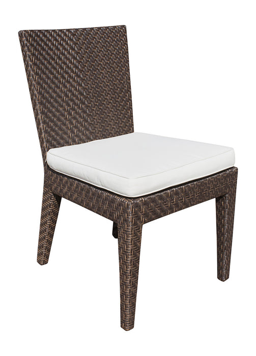 Panama Jack Soho Patio Dining Side chair Standard Chair 903-3304-JBP-S-CUSH 193574082210