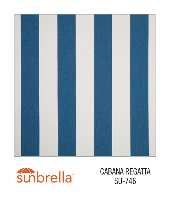 Panama Jack Ultra 3 PC Sofa Sectional Set with Cushions Sunbrella Cabana Regatta Sectional 890-1473-GRY-3PC/SU-746 193574045710
