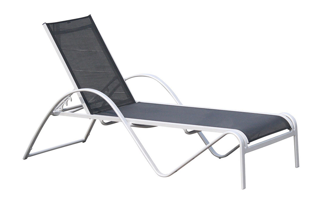 Panama Jack Ultra Chaise Lounge Without Chushion Chaise Lounge 890-2205-GRY-CL 193574046861