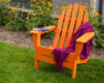 Polywood Polywood Black Classic Folding Adirondack Chair Black Adirondack Chair AD5030BL 845748000505