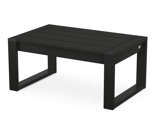 Polywood Polywood Black EDGE Coffee Table Black Coffee Table 4609-BL 190609140006