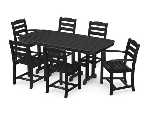 Polywood Polywood Black La Casa Caf‚ 7-Piece Dining Set Black Dining Sets PWS131-1-BL 190609061905