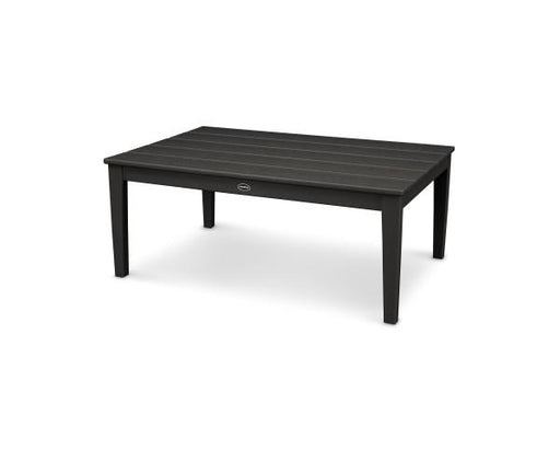 Polywood Polywood Black Newport 28" x 42" Coffee Table Black Coffee Table CT2842BL 190609025075