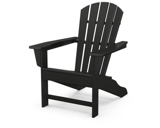 Polywood Polywood Black Palm Coast Adirondack Black Adirondack Chair HNA10-BL 845748068567