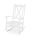 Polywood Polywood Braxton Porch Rocking Chair White Rocking Chair R180WH 190609112669