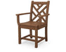 Polywood Polywood Chippendale Dining Arm Chair Teak Arm Chair CDD200TE 845748027076