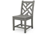 Polywood Polywood Chippendale Dining Side Chair Slate Grey Chairs CDD100GY 845748026970