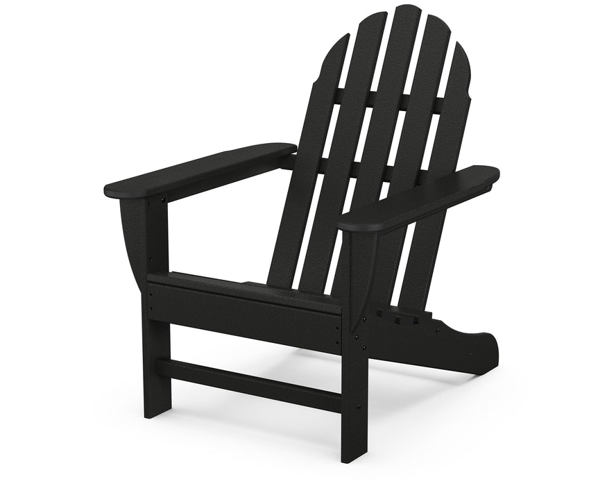 Polywood Polywood Classic Adirondack Chair Black Seating Sets AD4030BL 190609055782