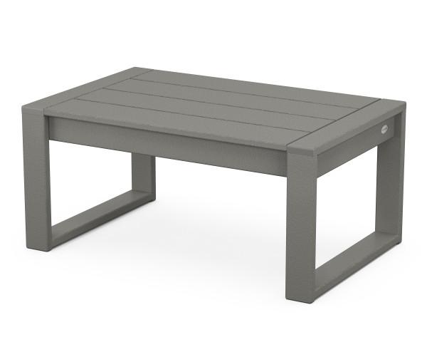 Polywood Polywood EDGE Coffee Table Slate Grey Coffee Table 4609-GY 190609140020