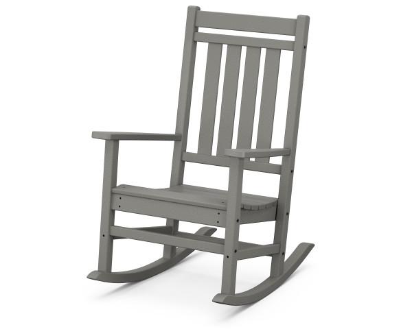 Polywood Polywood Estate Rocking Chair Slate Grey Rocking Chair R199GY 190609113697