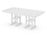 Polywood Polywood Farmhouse 37" x 72" Dining Table White Dining Table FDT3772WH 190609136467