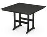 Polywood Polywood Farmhouse Trestle 59" Bar Table Black Bar Table PLB85-T1L1BL 190609020070