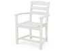 Polywood Polywood La Casa Caf‚ Dining Arm Chair White Arm Chair TD200WH 845748025201