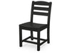 Polywood Polywood La Casa Caf‚ Dining Side Chair Black Chair TD100BL 845748022040