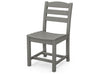 Polywood Polywood La Casa Caf‚ Dining Side Chair Slate Grey Chair TD100GY 845748022064