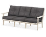 Polywood Polywood Lakeside Deep Seating Sofa Sand / Ash Charcoal Sofa 4413-SA145986 190609137143