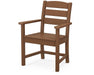 Polywood Polywood Lakeside Dining Arm Chair Teak Arm Chair TLD200TE 190609136351