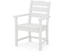 Polywood Polywood Lakeside Dining Arm Chair White Arm Chair TLD200WH 190609136368