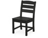 Polywood Polywood Lakeside Dining Side Chair Black Side Chair TLD100BL 190609136207