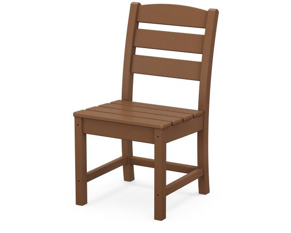 Polywood Polywood Lakeside Dining Side Chair Teak Side Chair TLD100TE 190609136252