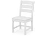Polywood Polywood Lakeside Dining Side Chair White Side Chair TLD100WH 190609136269